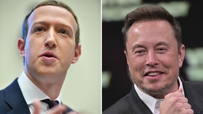 The social media moguls have been egging each other into a mixed martial arts cage match in Las Vegas since June. (AFP) The social media moguls have been egging each other into a mixed martial arts cage match in Las Vegas since June. (AFP)