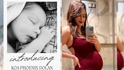 Ileana D'Cruz shared a photo of her newborn. Ileana D'Cruz shared a photo of her newborn.