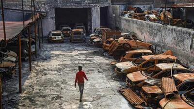 In February 2020, communal violence rocked several parts of northeast Delhi during the protests against and for the Citizenship Amendment Act (CAA) and claimed 53 lives, injuring more than 500. (File photo) In February 2020, communal violence rocked several parts of northeast Delhi during the protests against and for the Citizenship Amendment Act (CAA) and claimed 53 lives, injuring more than 500. (File photo)