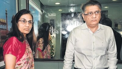 Mahesh Punglia, another chartered accountant connected to Dhoot, in his statement, said that Deepak Kocchar had approached Dhoot for investing ₹64 crore in his company and in return, Chanda Kochhar would help in getting loans from the bank. (HT PHOTO) Mahesh Punglia, another chartered accountant connected to Dhoot, in his statement, said that Deepak Kocchar had approached Dhoot for investing ₹64 crore in his company and in return, Chanda Kochhar would help in getting loans from the bank. (HT PHOTO)