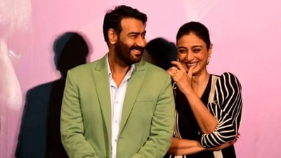 Ajay spoke about knowing Tabu from childhood in one of his interviews and said that he has known her since they were 13-14 years old and that "Humara equation dosti yaari aur gaali-galauz wala hai (Our equation is one of friendship, along with cursing each other out). (Instagram/@ajaydevgn) Ajay spoke about knowing Tabu from childhood in one of his interviews and said that he has known her since they were 13-14 years old and that "Humara equation dosti yaari aur gaali-galauz wala hai (Our equation is one of friendship, along with cursing each other out). (Instagram/@ajaydevgn)