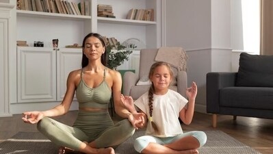 5. Be completely present: One of the most impactful ways to teach mindfulness to kids is by being fully present when practicing together. During mindfulness exercises, give your child undivided attention by putting away distractions like phones and turning off the television. Creating a calm and focused environment fosters a deeper sense of connection with your child during mindfulness sessions. (Freepik) 5. Be completely present: One of the most impactful ways to teach mindfulness to kids is by being fully present when practicing together. During mindfulness exercises, give your child undivided attention by putting away distractions like phones and turning off the television. Creating a calm and focused environment fosters a deeper sense of connection with your child during mindfulness sessions. (Freepik)