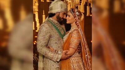 "The stunning two defining modern day Regal wedding looks @aliaabhatt @ranveersingh in our bridal couture .. timeless , crafted with classic glamour..," Manish Malhotra captioned his post. (Instagram/@manishmalhotra05) "The stunning two defining modern day Regal wedding looks @aliaabhatt @ranveersingh in our bridal couture .. timeless , crafted with classic glamour..," Manish Malhotra captioned his post. (Instagram/@manishmalhotra05)