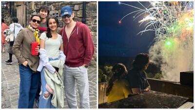 Mahesh Babu is holidaying in Scotland with family.