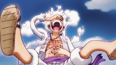 Excitement soars as Luffy unveils Gear 5 in the latest One Piece episode. The origin story and intriguing insights into Luffy's transformation are disclosed. (Toei Animation) Excitement soars as Luffy unveils Gear 5 in the latest One Piece episode. The origin story and intriguing insights into Luffy's transformation are disclosed. (Toei Animation)