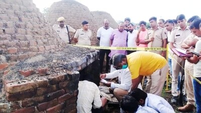 Body parts of the minor girl who was allegedly raped, murdered were later burnt in a coal furnace in Nrisinghapura village (Twitter Photo) Body parts of the minor girl who was allegedly raped, murdered were later burnt in a coal furnace in Nrisinghapura village (Twitter Photo)