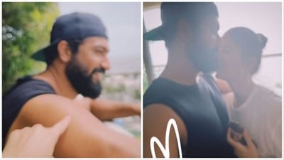 Katrina Kaif has shared a few pictures from her time at home on Sunday. Katrina Kaif has shared a few pictures from her time at home on Sunday.