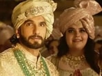 Ranveer Singh and Anjali Anand in a still from Rocky Aur Rani Kii Prem Kahaani (left); Dharmendra and Shabana Azmi in the film. Ranveer Singh and Anjali Anand in a still from Rocky Aur Rani Kii Prem Kahaani (left); Dharmendra and Shabana Azmi in the film.