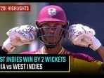 West Indies Won by 2 Wickets I Fifty for Tilak Verma West Indies Won by 2 Wickets I Fifty for Tilak Verma