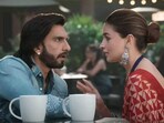 Ranveer Singh and Alia Bhatt in a still from Rocky Aur Rani Kii Prem Kahaani.