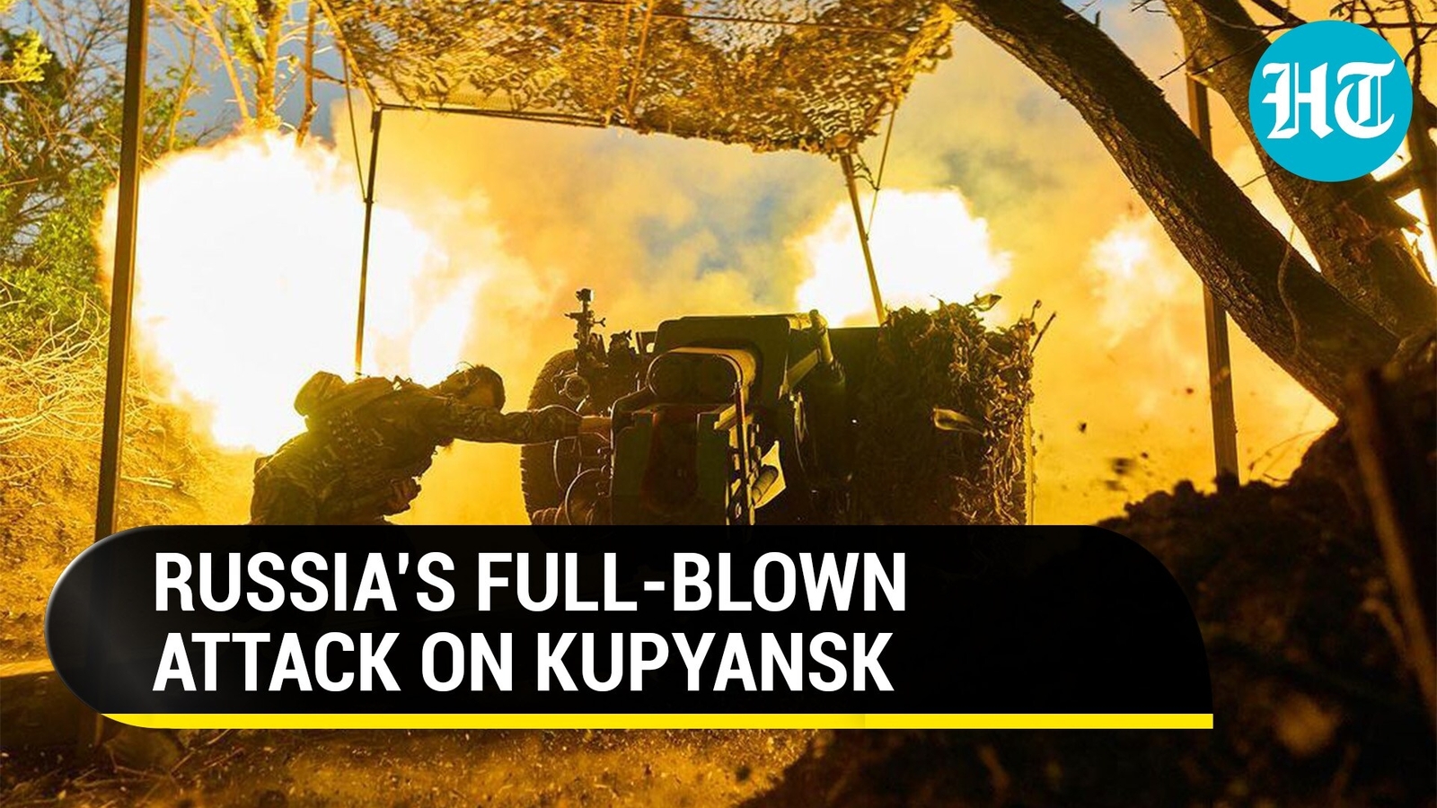 Russian Tanks, Drones and Artillery 'Blast' Ukrainian Strongholds In ...