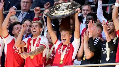 Arsenal have strengthened by signing Havertz, midfielder Declan Rice and versatile defender Jurrien Timber (AP) Arsenal have strengthened by signing Havertz, midfielder Declan Rice and versatile defender Jurrien Timber (AP)
