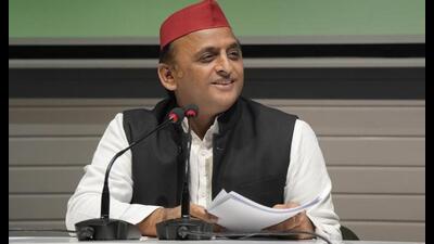Apparently referring to BJP MP Ramshankar Katheria, who was sentenced to two years in prison by an MP-MLA court last week, Yadav said, “Let’s see if the membership of others is also taken away.” (File Photo) Apparently referring to BJP MP Ramshankar Katheria, who was sentenced to two years in prison by an MP-MLA court last week, Yadav said, “Let’s see if the membership of others is also taken away.” (File Photo)