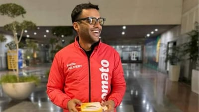 Zomato CEO Deepinder Goyal. Zomato CEO Deepinder Goyal.