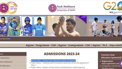 Delhi University round 1 vacant list released at admission.uod.ac.in