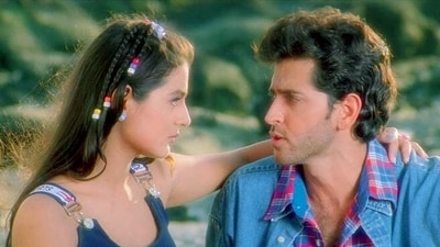 Hrithik Roshan made his acting debut with Kaho Naa Pyaar Hai co-starring Ameesha Patel. The film was directed by Rakesh Roshan. Hrithik Roshan made his acting debut with Kaho Naa Pyaar Hai co-starring Ameesha Patel. The film was directed by Rakesh Roshan.