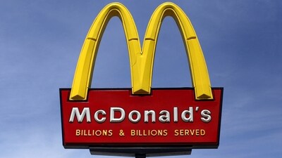 McDonald's restaurant sign (REUTERS)