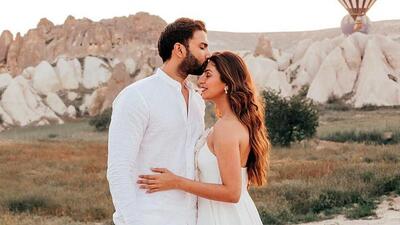 Malvika Raaj took to social media to announce her engagement to her longtime boyfriend Pranav Bagga Malvika Raaj took to social media to announce her engagement to her longtime boyfriend Pranav Bagga