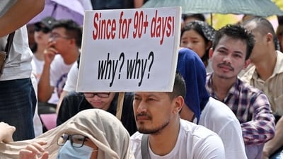The entire country, and the people who live in Manipur, are looking forward to a long term solution. (Photo by Sanjeev Verma/ Hindustan Times) The entire country, and the people who live in Manipur, are looking forward to a long term solution. (Photo by Sanjeev Verma/ Hindustan Times)