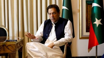 Former Pakistani Prime Minister Imran Khan (REUTERS)