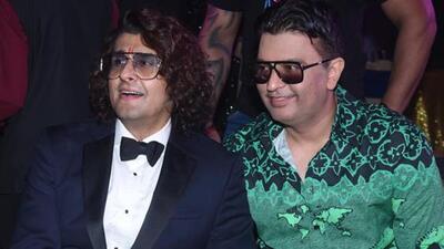 Producer Bhushan Kumar recently attended singer Sonu NIgam’s 50th birthday bash. Producer Bhushan Kumar recently attended singer Sonu NIgam’s 50th birthday bash.