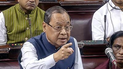 Rajya Sabha MP and former CJI Ranjan Gogoi made his maiden speech in the Rajya Sabha on Monday and spoke in support of The Government of National Capital Territory of Delhi (Amendment) Bill, 2023 (ANI) Rajya Sabha MP and former CJI Ranjan Gogoi made his maiden speech in the Rajya Sabha on Monday and spoke in support of The Government of National Capital Territory of Delhi (Amendment) Bill, 2023 (ANI)
