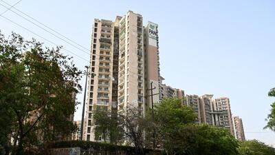 The Noida and the Greater Noida authorities together have to recover around  ₹50,000 crore dues that include penal interests imposed due to the default of the payment by developers. (Sunil Ghosh/HT Photo)