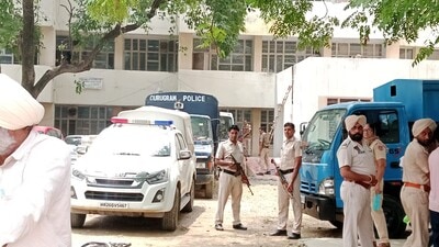 The accused were brought from different jails of Punjab and Haryana amid high security. (HT photo)