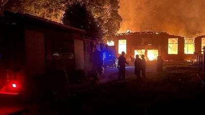 Russia-Ukraine War: A Russian-guided aerial bomb hit a blood transfusion center, in the town of Kupiansk in eastern Kharkiv, Ukraine. (Reuters)