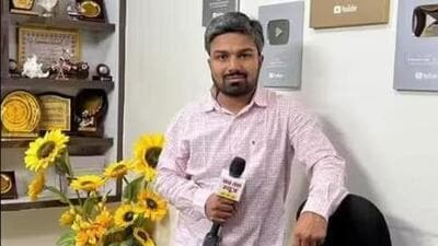 YouTuber Manish Kashyap was brought to Bettiah in Bihar on transit remand by the Tamil Nadu police. (File Photo) YouTuber Manish Kashyap was brought to Bettiah in Bihar on transit remand by the Tamil Nadu police. (File Photo)