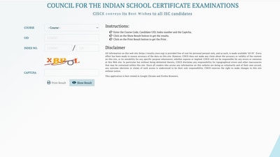 ISC Class 12th Compartment result 2023 announced on cisce.org, direct link here ISC Class 12th Compartment result 2023 announced on cisce.org, direct link here