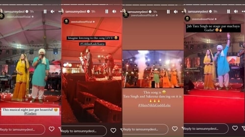 Sunny took to Instagram to share glimpses from the event. Sunny took to Instagram to share glimpses from the event.