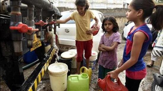 In the month of May, the PMC had issued water cuts every Thursday. (HT PHOTO)