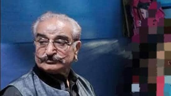 One of the badly injured victims was 74-year-old Mohan Lal Chhabra, who allegedly suffered more than a dozen stab injuries. He succumbed to his injuries while undergoing treatment, police said. (HT Photo)