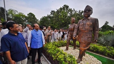 <p>The MCD has claimed that this is "India's first outdoor museum park". It has been developed in the ITO area, under the 'waste-to-art' initiative of the MCD.</p> (Raj K Raj/ Hindustan Times)