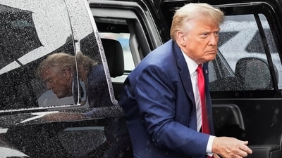 Former US President Donald Trump. (AP) Former US President Donald Trump. (AP)
