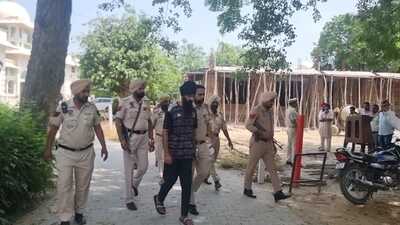 Faridkot police presented Brar in the court of judicial magistrate Ajaypal Singh after his three-day remand in an extortion case ended on Tuesday. Faridkot police presented Brar in the court of judicial magistrate Ajaypal Singh after his three-day remand in an extortion case ended on Tuesday.