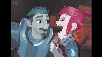 Nimona’s (2023) title character is a shapeshifter hiding a secret. Nimona’s (2023) title character is a shapeshifter hiding a secret.