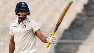 File photo of Manoj Tiwary in action during Ranji Trophy match (PTI) File photo of Manoj Tiwary in action during Ranji Trophy match (PTI)