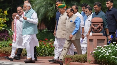 Congress leader Rahul Gandhi, whose parliamentary membership was restored on Monday will open the debate on the no-confidence motion against the Narendra Modi government in the Lower House of Parliament on Tuesday, the party's Lok Sabha chief whip K Suresh said. (PTI) Congress leader Rahul Gandhi, whose parliamentary membership was restored on Monday will open the debate on the no-confidence motion against the Narendra Modi government in the Lower House of Parliament on Tuesday, the party's Lok Sabha chief whip K Suresh said. (PTI)