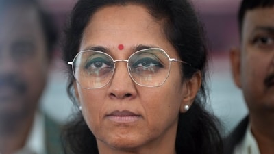 Nationalist Congress Party (NCP) MP Supriya Sule (PTI) Nationalist Congress Party (NCP) MP Supriya Sule (PTI)