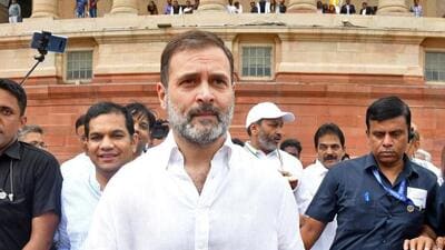 The development comes a day after Gandhi was reinstated as the Lok Sabha MP. (Reuters photo) The development comes a day after Gandhi was reinstated as the Lok Sabha MP. (Reuters photo)