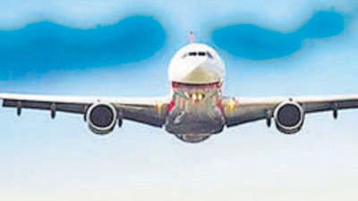 To witness a far-flung plane, in full-flight, loom out of dense clouds and dip its nose was surreal as within minutes it pulled out its wheels, signalling touch-down any moment, writes UN Upadhaya To witness a far-flung plane, in full-flight, loom out of dense clouds and dip its nose was surreal as within minutes it pulled out its wheels, signalling touch-down any moment, writes UN Upadhaya