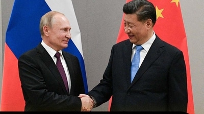 Xi, who signed up to a “no limits” friendship with Putin shortly before his invasion, has sought to portray China as a neutral broker on Ukraine. (File) Xi, who signed up to a “no limits” friendship with Putin shortly before his invasion, has sought to portray China as a neutral broker on Ukraine. (File)