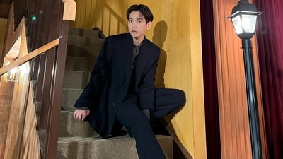 EXO's Baekhyun held a live session on Instagram. EXO's Baekhyun held a live session on Instagram.