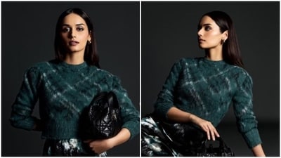 Manushi Chhillar's date with Dior features a stunning ensemble (Instagram/@manushi_chhillar) Manushi Chhillar's date with Dior features a stunning ensemble (Instagram/@manushi_chhillar)
