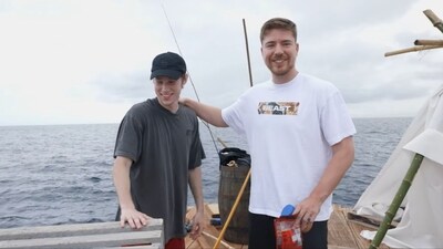 The video shared on YouTube has so far clocked 75 million views. (YouTube/MrBeast)