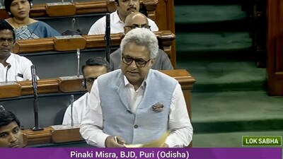 BJD MP Pinaki Misra.
