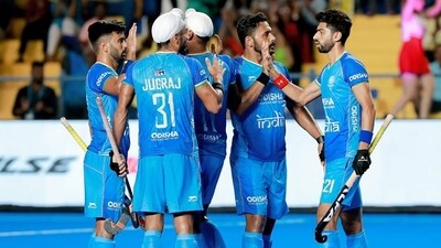 The Indian men's hockey team has been clubbed alongside arch-rivals Pakistan in the Asian Games The Indian men's hockey team has been clubbed alongside arch-rivals Pakistan in the Asian Games
