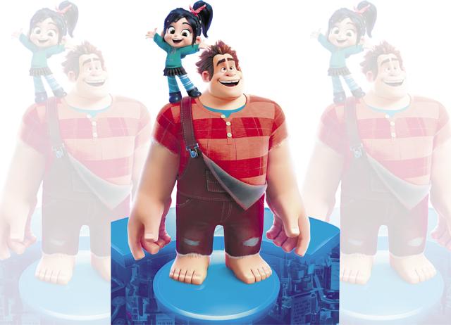 Vanellope von Schweetz and Ralph are characters in two completely different games in Wreck-it Ralph (2012). Vanellope von Schweetz and Ralph are characters in two completely different games in Wreck-it Ralph (2012).